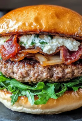 Hamburger di vitello con guarnizioni