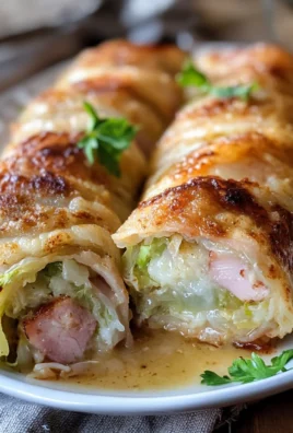 Involtini di maiale e verza