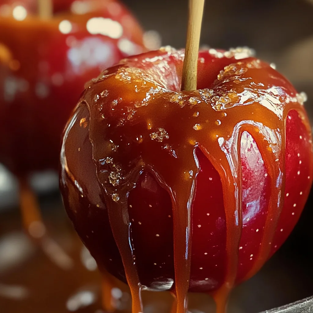 Mele caramellate fatte in casa