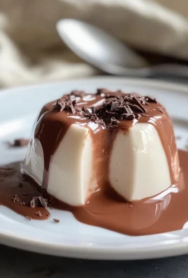 Panna cotta al cioccolato