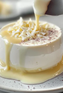 Panna cotta al cioccolato bianco