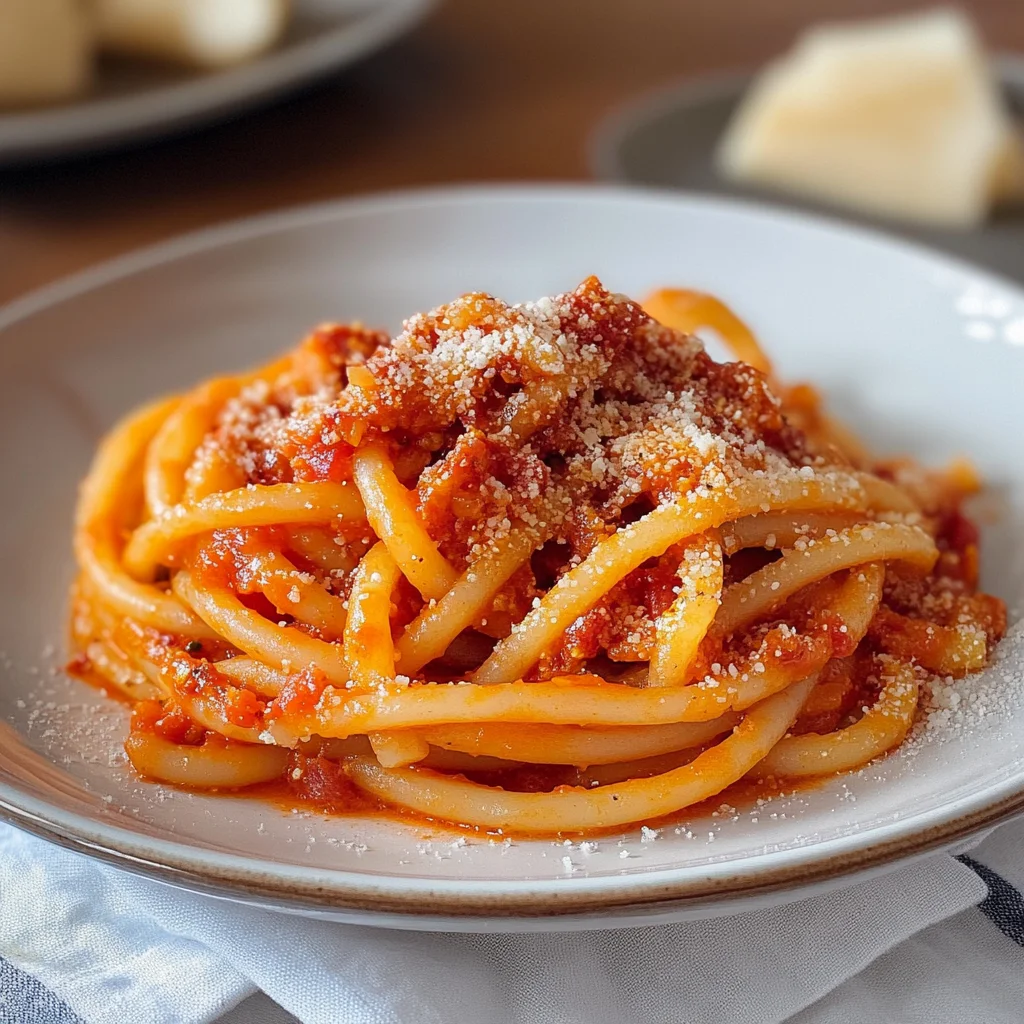Pasta all'amatriciana