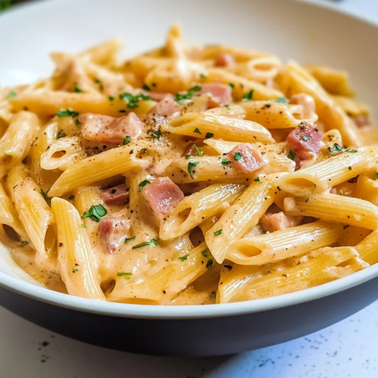 Penne al baffo
