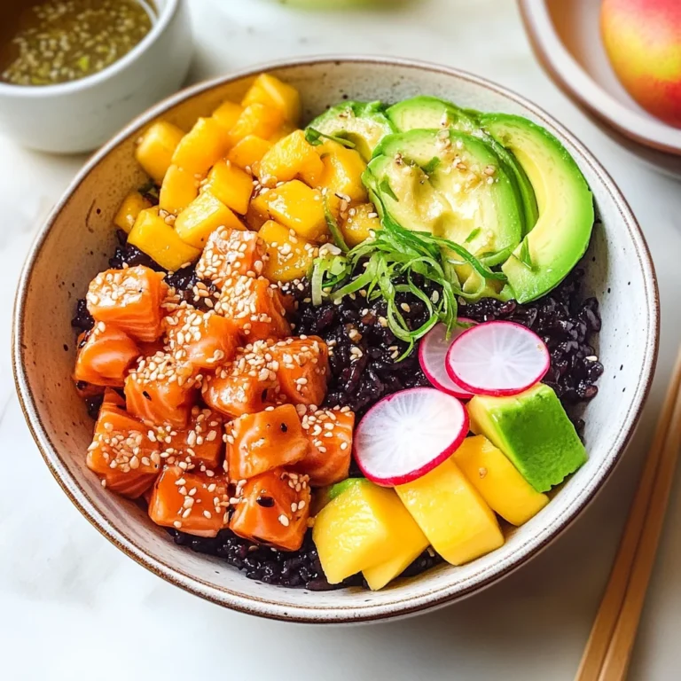 Poke Bowl con riso venere