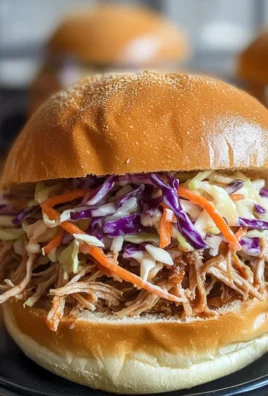Pulled pork con coleslaw