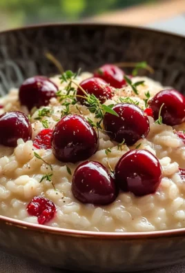 Risotto ciliegie e robiola