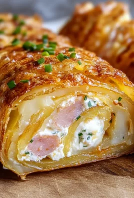 Rotolo croccante di patate