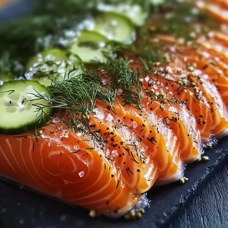 Salmone marinato al sale e arancia