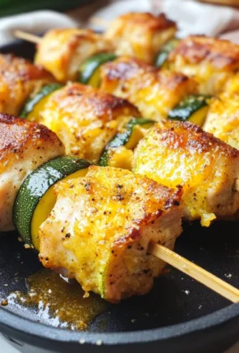 Spiedini di tacchino e zucchine