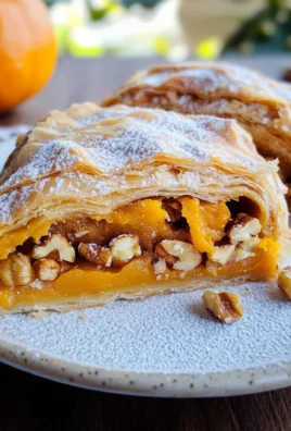 Strudel di zucca e noci