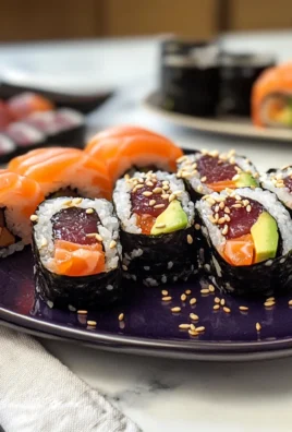 Sushi con riso Venere