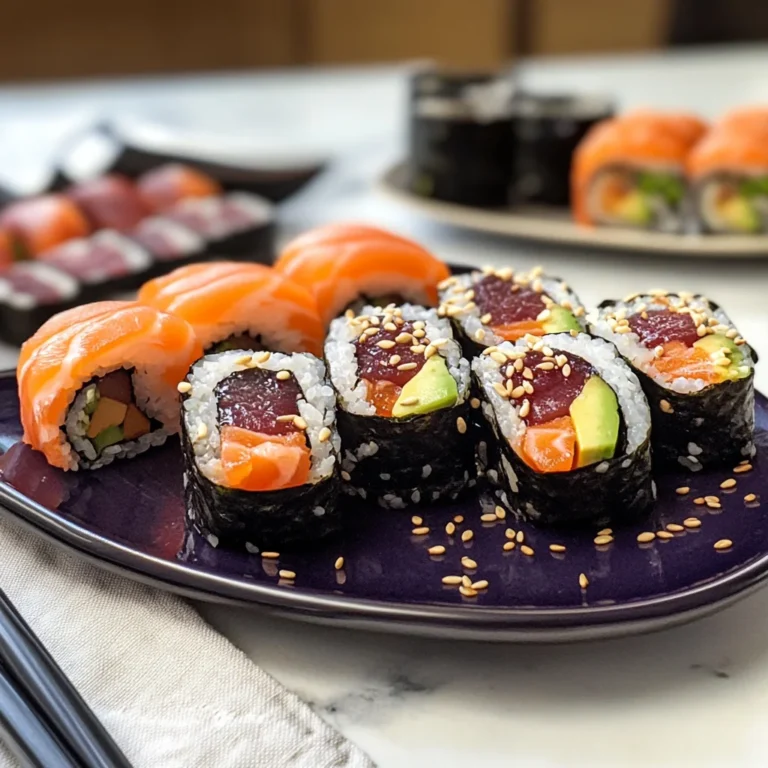 Sushi con riso Venere