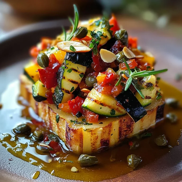 Tartare di verdure grigliate