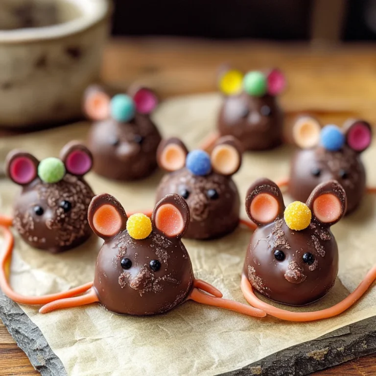 Topolini di cioccolato