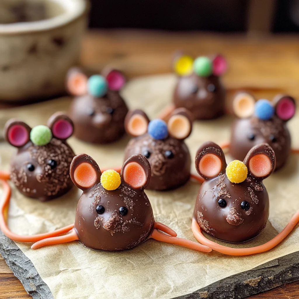 Topolini di cioccolato