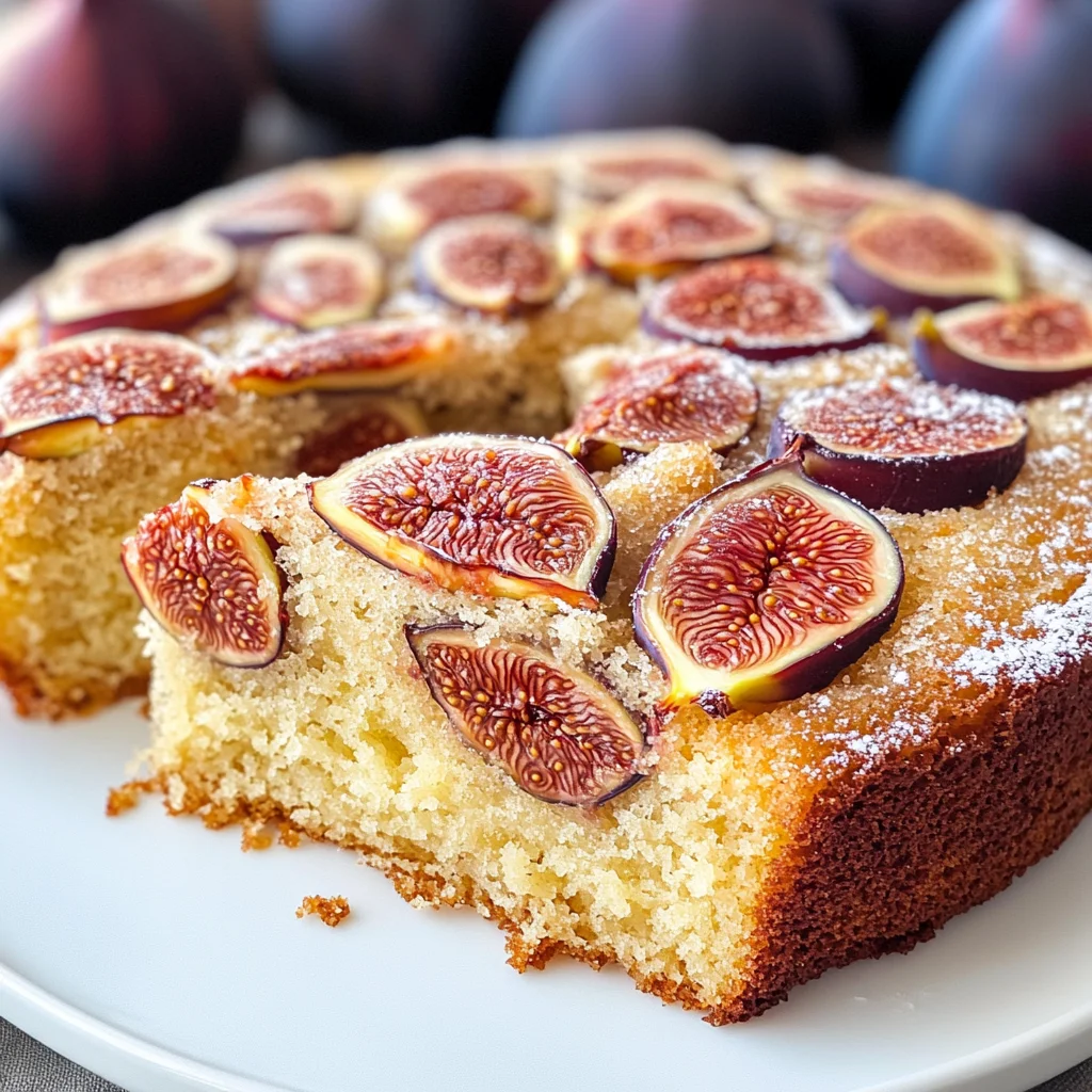 Torta di fichi e yogurt