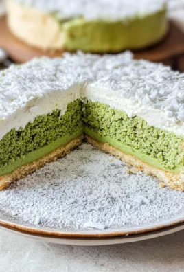 Torta pistacchio e cocco