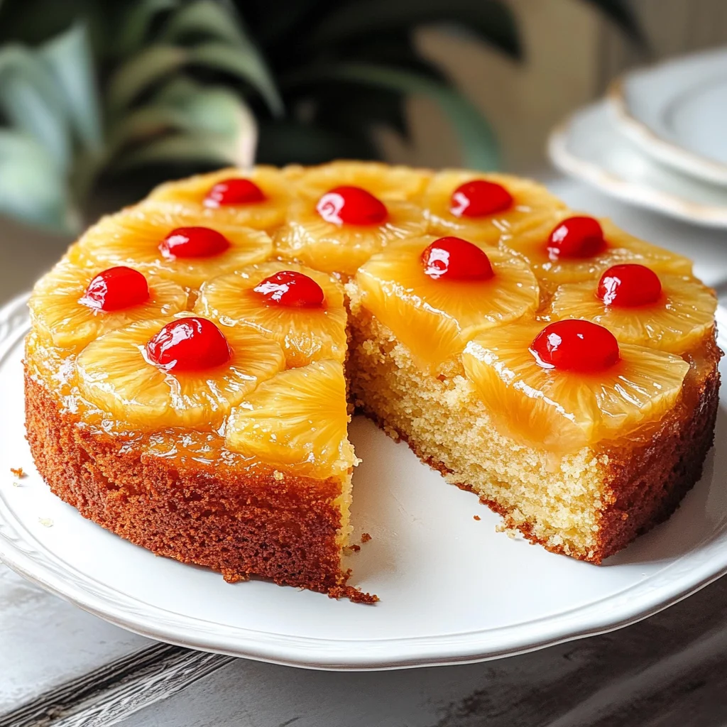 Torta rovesciata all'ananas