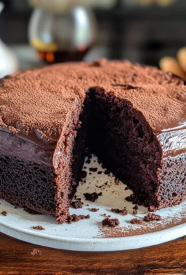 Torta rum e cioccolato