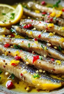 Alici marinate con limone