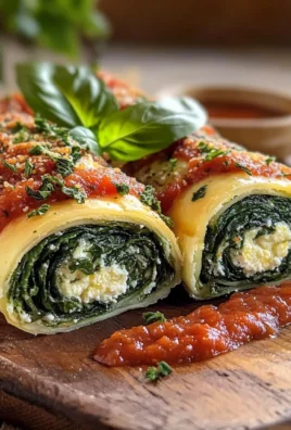 Arrotolato agli spinaci saporito