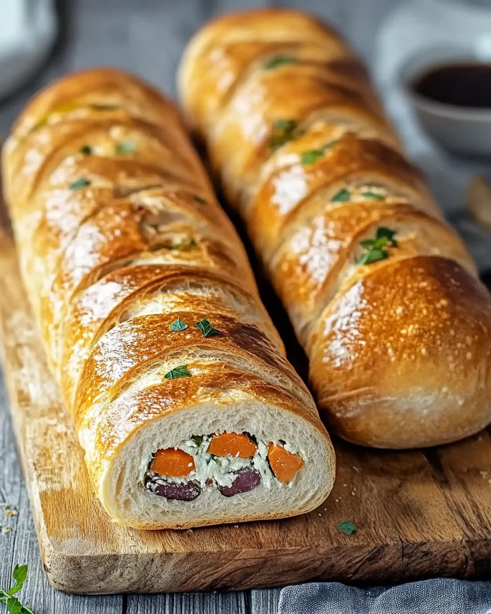 Baguette ripiena con tonno e cremosità