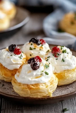 Bignè salati con crema speciale