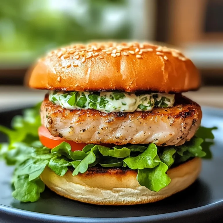 Burger di tonno fresco