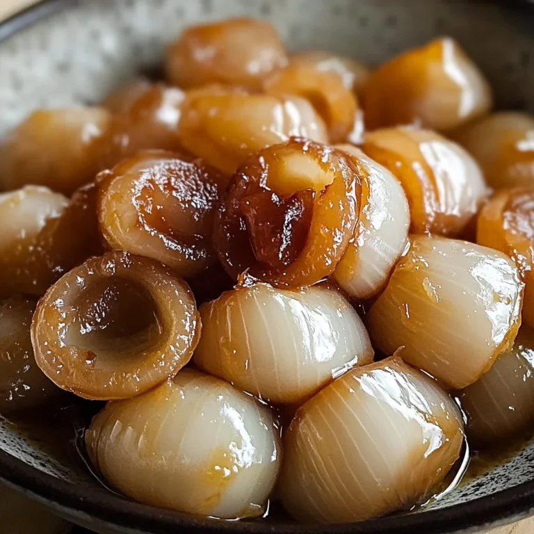 Cipolline glassate in agrodolce