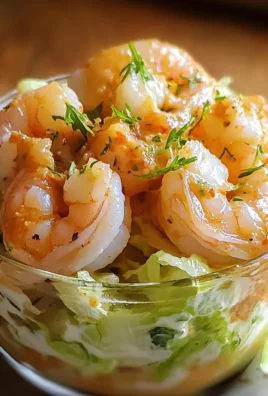 Cocktail gamberi con salsa