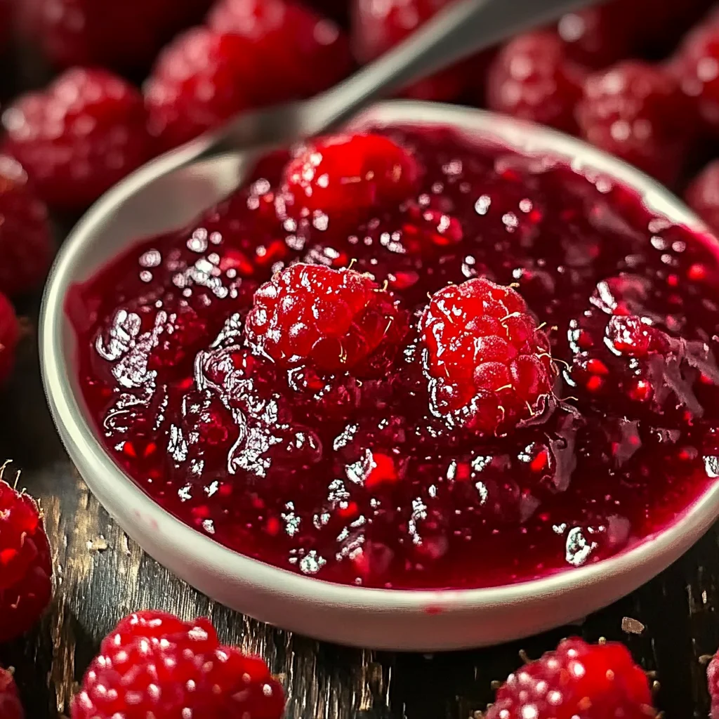 Confettura di lamponi facile