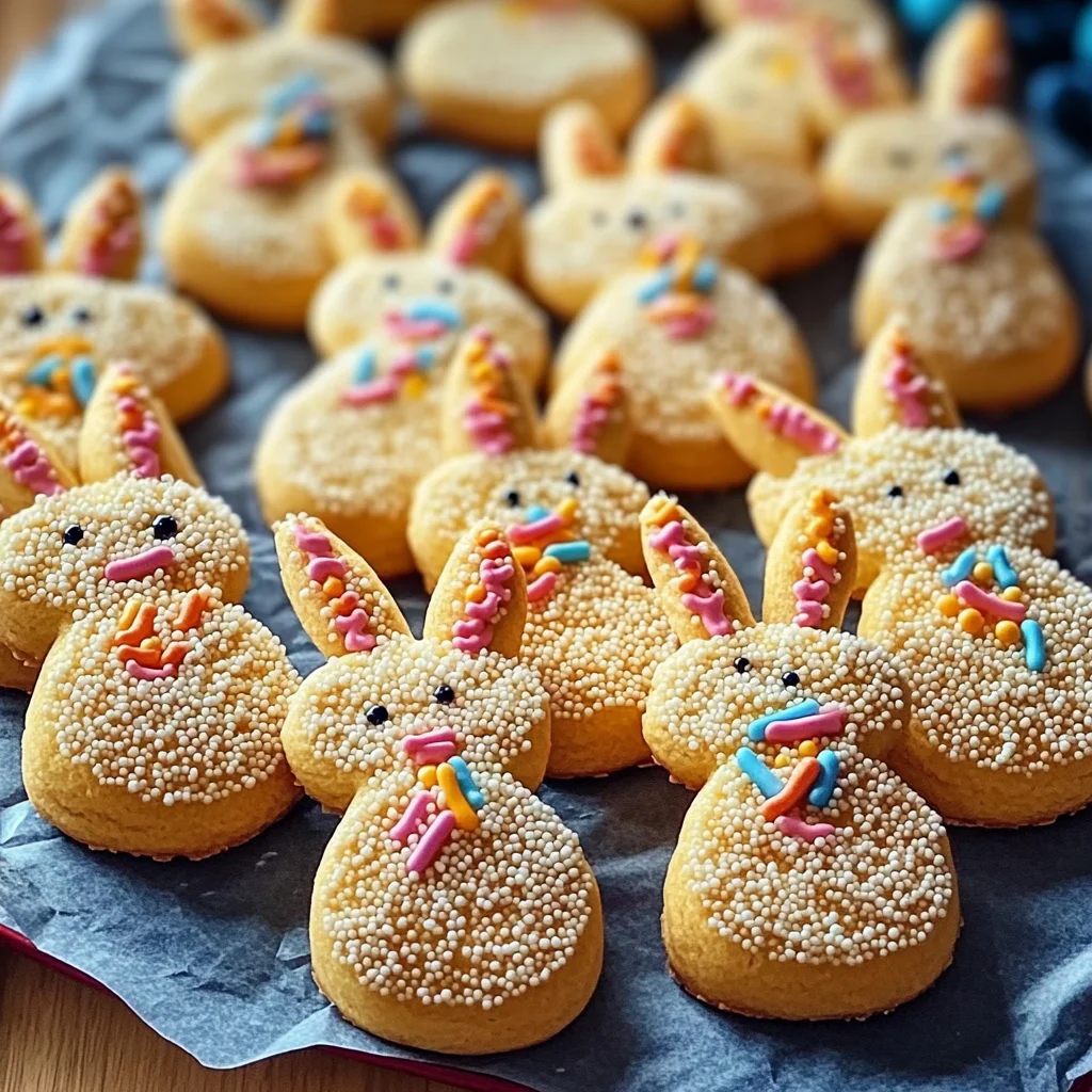 Coniglietti Pasqua pasta frolla