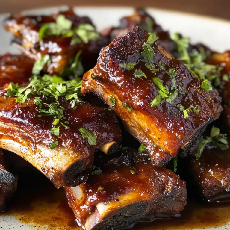 Costine di maiale al vino