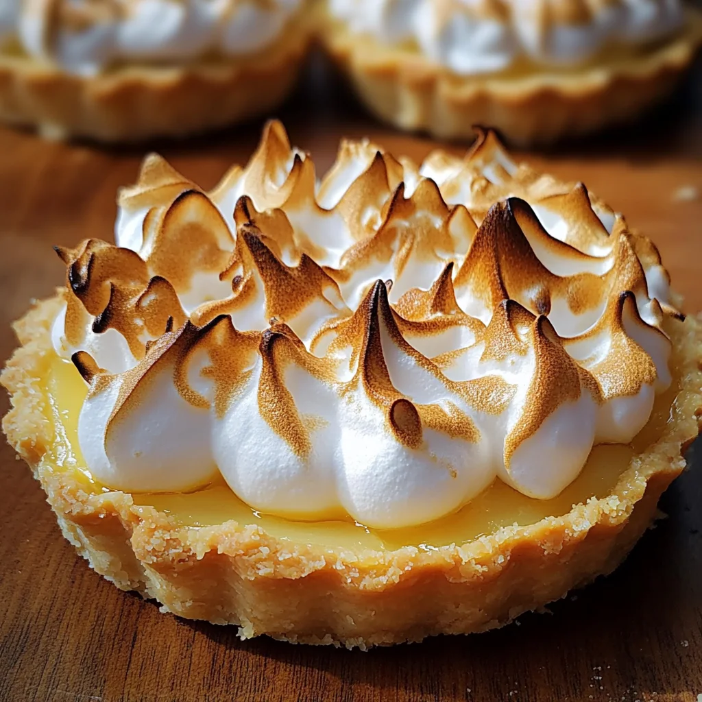 Crostata meringata al limone