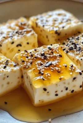 Feta con semi di sesamo