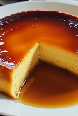 Flan di latte con caramello