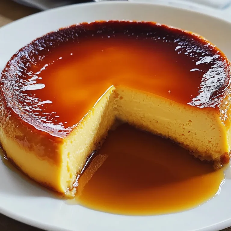 Flan di latte con caramello