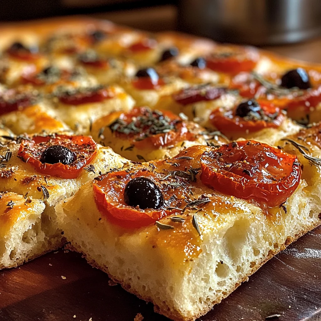 Focaccia barese soffice e golosa