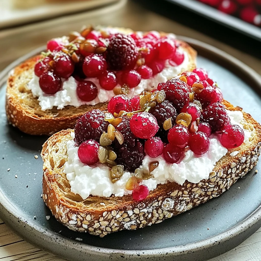 Frutti rossi e caprino