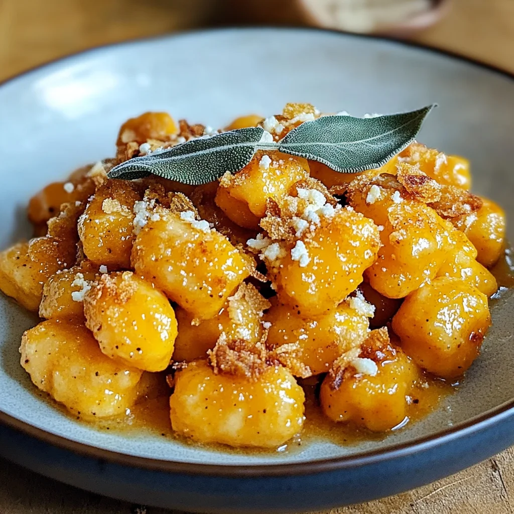 Gnocchi di zucca classica