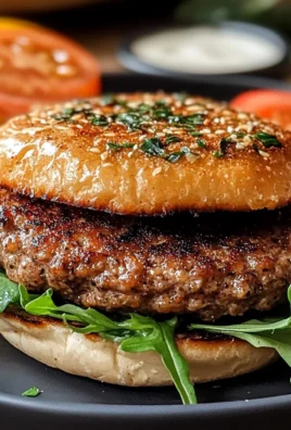 Hamburger al forno speziati