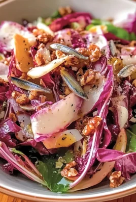Insalata radicchio e acciughe