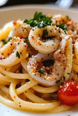 Linguine di Gragnano e calamaretti