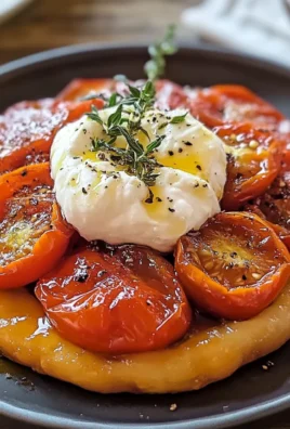 Mini tatin pomodori e burrata