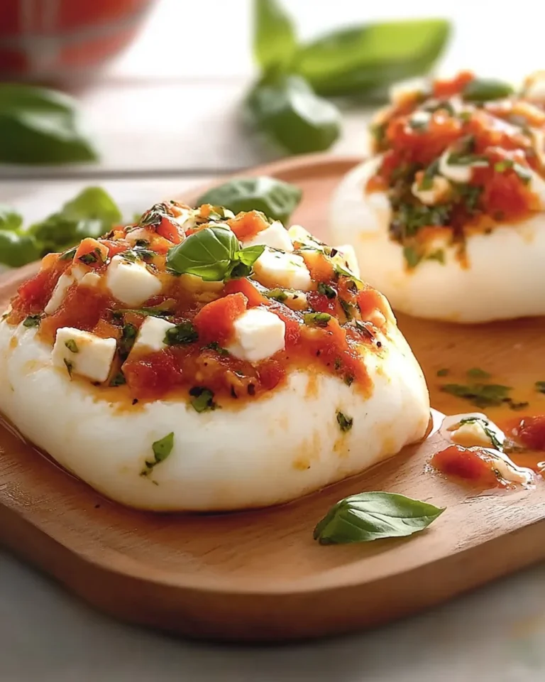 Mozzarella ripiena con tonno