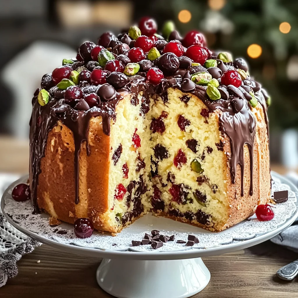 Panettone ripieno mascarpone cacao