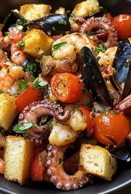 Panzanella di mare con cozze