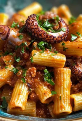 Pasta al ragù di polpo