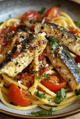 Pasta con sgombro fresco