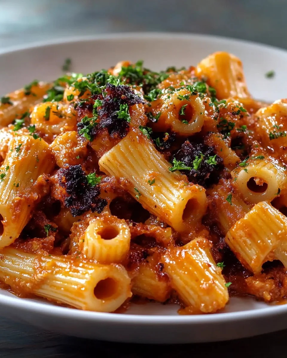 Pasta con sugo di polpo